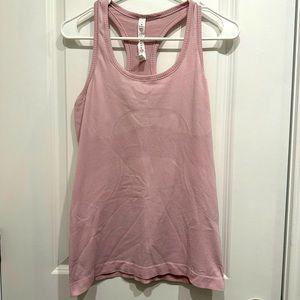 Lululemon pink tank top, size 8